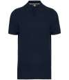 WK274 WK Designed to Work Anti-Bacterial Piqué Polo Shirt Navy colour image